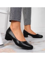 Černé lodičky na klínku W Sergio Leone Černé lodičky na klínku W Sergio Leone