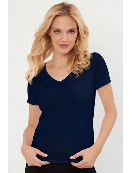 Talianska móda Szyk kr.r. farba: tmavomodrá