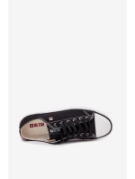 Dámské Nízké Tenisky Big Star model 21705361 Černé - Big Star Shoes Dámské Nízké Tenisky Big Star model 21705361 Černé - Big Star Shoes