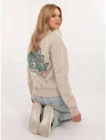 Bluza model 20686503 beżowy - FPrice Bluza model 20686503 beżowy - FPrice