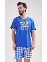 Pánske pyžamo šortky Life is beer