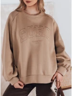 Dámská kávová mikina v jedné velikosti Dstreet model 21983643 - FashionStreet