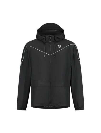 Rogelli bunda do dažďa ESSENTIAL čierna XL