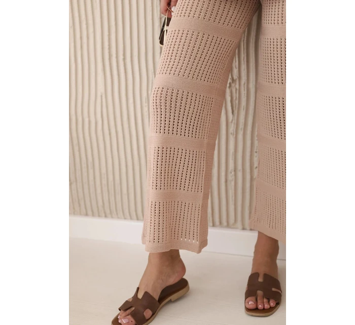 Plážový set z velbloud model 20247406 - K-Fashion Plážový set z velbloud model 20247406 - K-Fashion