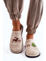 Domácí pantofle Big Star model 21600988 béžová - Big Star Shoes