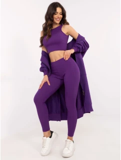 Súprava EM KMPL 851.86P tmavo fialová