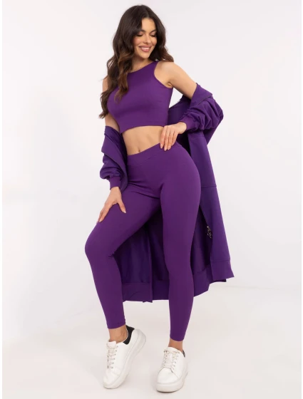 Súprava EM KMPL 851.86P tmavo fialová