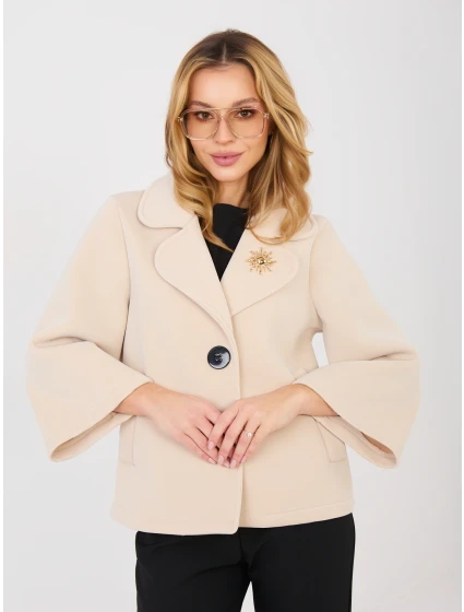 IT KR bunda FL8159 1.29 béžová IT KR bunda FL8159 1.29 béžová