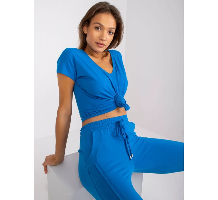 Tričko RV TS model 14820016 tmavě modrá - FPrice Tričko RV TS model 14820016 tmavě modrá - FPrice