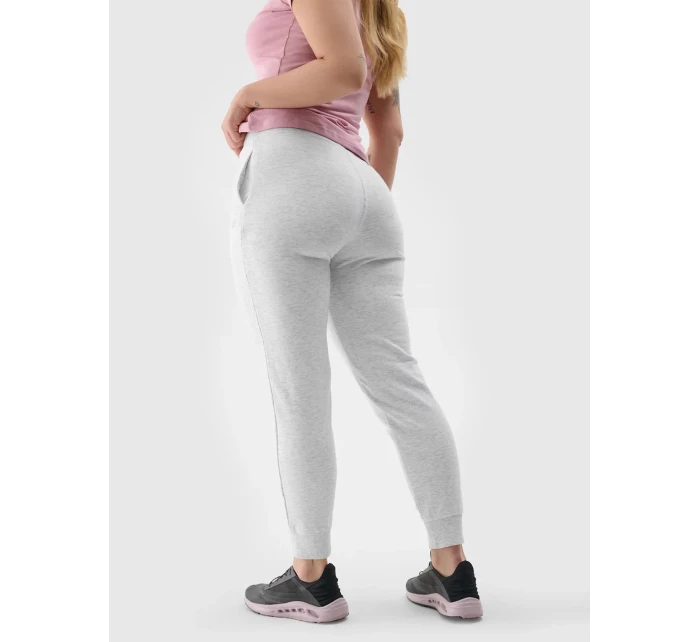 Dámske tepláky jogger 4F - sivé