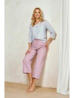 3448 DÁMSKE DLHÉ PYŽAMO DEBORA M-XL