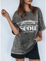 MIZGAS dámske tričko graphite FashionStreet RY2634