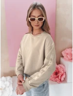Dámska blúzka jednej veľkosti butter LUMIVIA cappuccion FashionStreet BY1374
