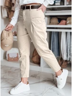 Dámské chinos kalhoty světle béžové Dstreet model 21986289 - FashionStreet