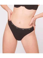 Dámské kalhotky 24/7 100 Tai 3P - BLACK - černá 0004 - SLOGGI