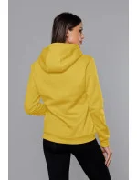 Žlutá dámská tepláková mikina model 17044038 - J.STYLE
