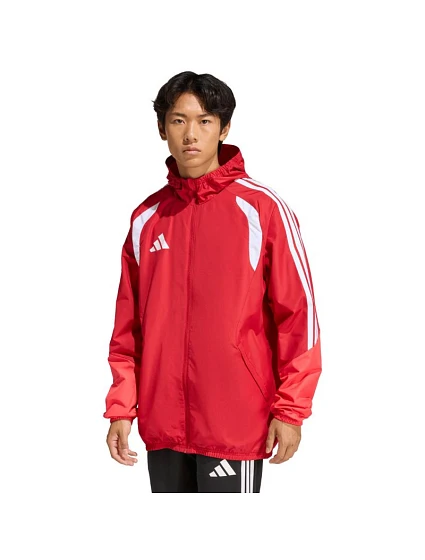 Pánska bunda adidas Tiro 26 Competition All Weather Jacket červená KB0134 pánska