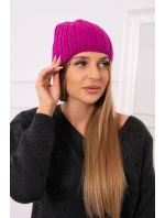 Dámská čepice Rebeka model 21798559 fuchsiová - K-Fashion