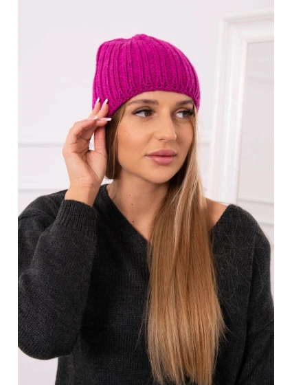 Dámská čepice Rebeka model 21798559 fuchsiová - K-Fashion