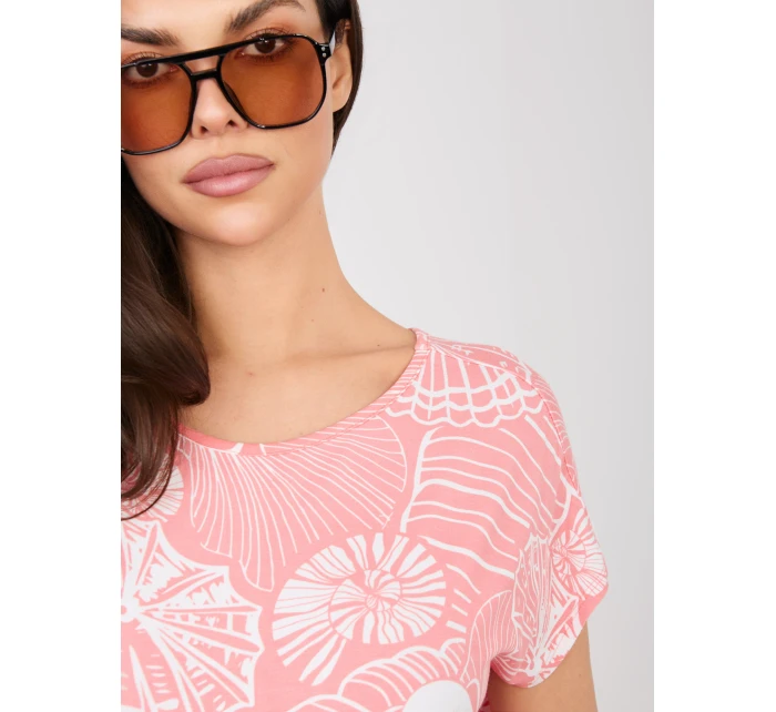 Tričko D12110M02646F coral Tričko D12110M02646F coral