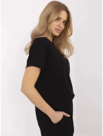 Blúzka RV BZ A616.01P čierna Blúzka RV BZ A616.01P čierna