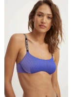 Dámska plavková podprsenka KW0KW02609 C86 Blue - Calvin Klein