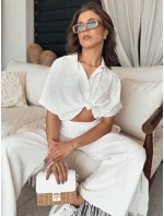 Dámská košile bílá model 21977025 - Dstreet Dámská košile bílá model 21977025 - Dstreet