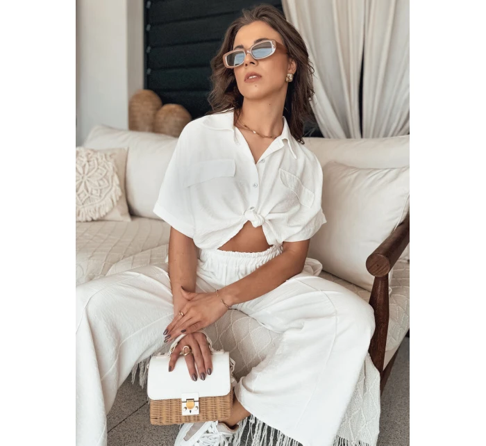 Dámská košile bílá model 21977025 - Dstreet Dámská košile bílá model 21977025 - Dstreet