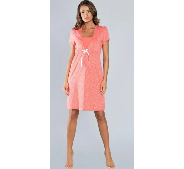 Nočná košeľa Radość Raspberry - ITALIAN FASHION