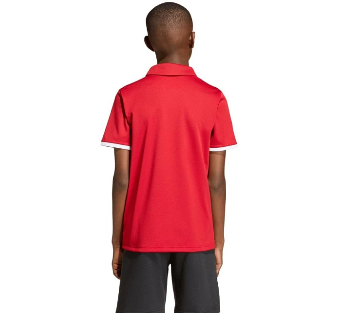 Detské tričko adidas Entrada 26 Polo červené JZ6626