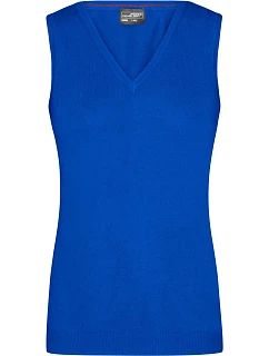 Daiber JN 656 Dámska sveterová vesta s výstrihom do V 02.0656 royal
