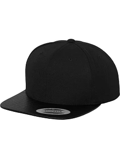 6 panelová Snapback kšiltovka black/carbon model 22433500 - Flexfit