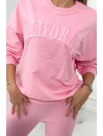 Bavlnená súprava California svetlo ružová Bavlnená súprava California svetlo ružová