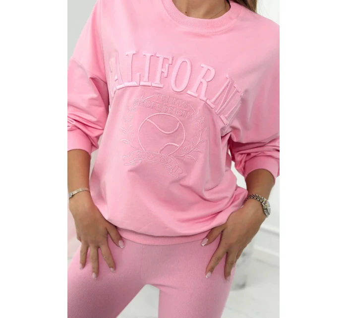 Bavlnená súprava California svetlo ružová Bavlnená súprava California svetlo ružová