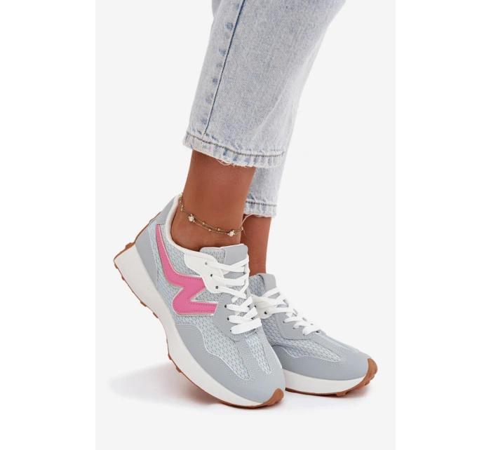 Dámské sportovní boty na platformě modré Janelora Dámské sportovní boty na platformě modré Janelora