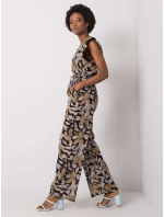 Kombinéza DHJ KO 13568.13P čierna a béžová