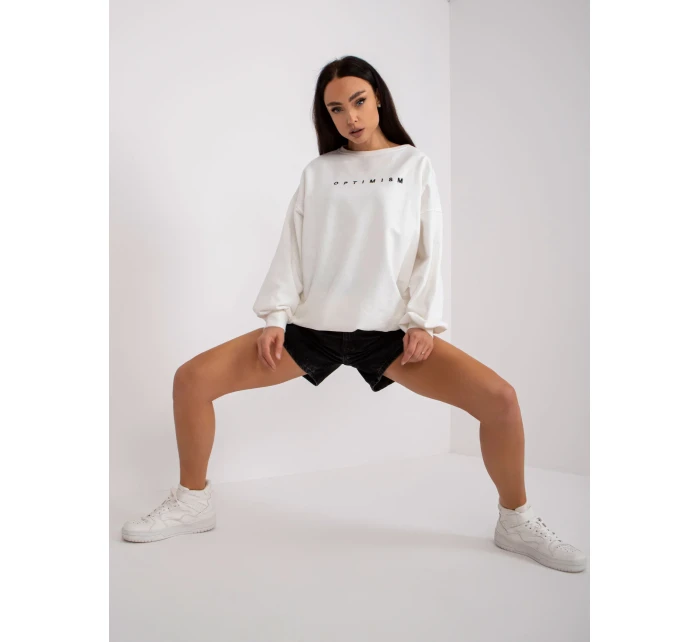 Mikina EM BL model 17240948 ecru - FPrice Mikina EM BL model 17240948 ecru - FPrice