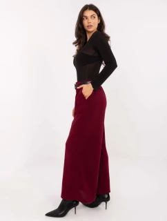 Spodnie IT SP model 21747086 bordowy - FPrice