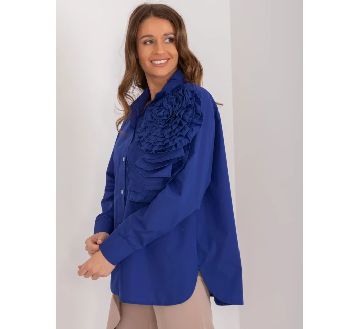 Košeľa LK KS 509612.28 kobalt