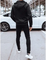Pánská rozepínací zateplená mikina černá Dstreet model 21970397 - FashionStreet