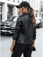 dámská kožená bunda ramones black Dstreet model 21971234 - FashionStreet