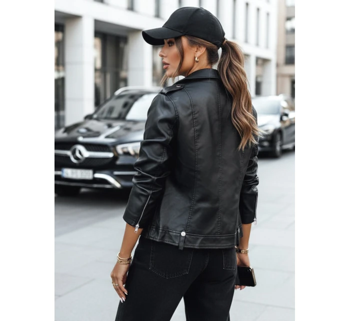 dámská kožená bunda ramones black Dstreet model 21971234 - FashionStreet
