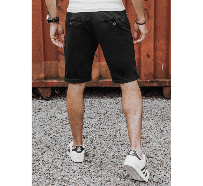 Pánske džínsové šortky čierne FashionStreet SX2435