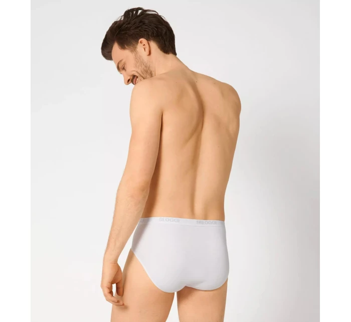 sloggi men Basic Midi 2P - WHITE - SLOGGI WHITE - SLOGGI