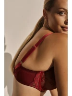 Mäkká podprsenka Kinga SC-1148 Cherry