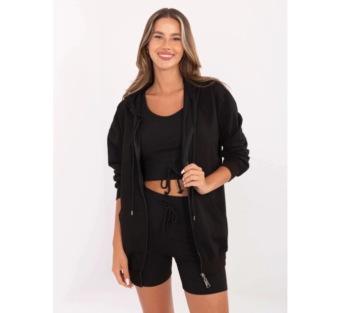 komplet damski basic czarny model 21224459 - Factory Price