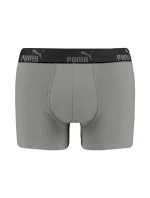 Pánské boxerky Puma 3-Pack černá šedá pohodlná bavlna Pánské boxerky Puma 3-Pack černá šedá pohodlná bavlna