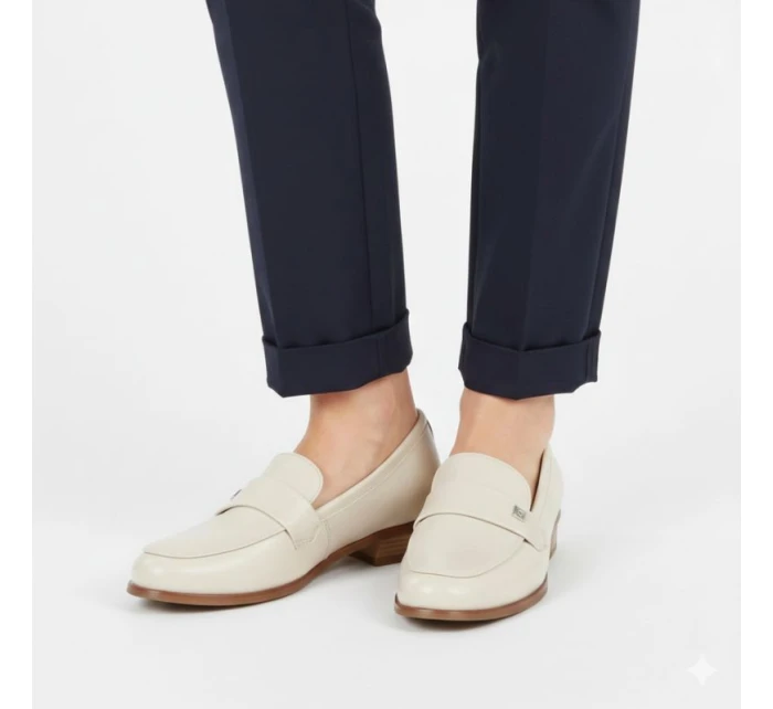 Dámské polobotky beige model 22015167 - Potocki Dámské polobotky beige model 22015167 - Potocki