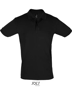 SOL'S Perfect Men Pánske polo tričko z piké 25.1134 čierne