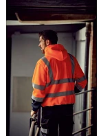 05 HiVis mikina s kapucí hi vis yellow model 22501829 - Yoko
